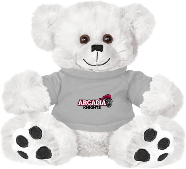 Arcadia Plush Big Paw 8 1/2 inch Bear w/Grey Shirt Official Logo - ONLINE ONLY