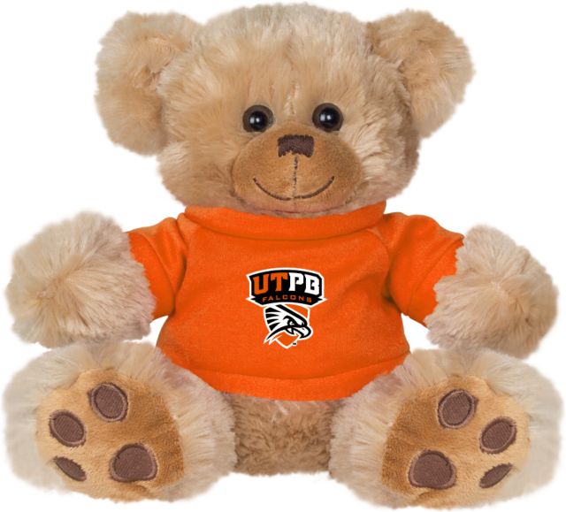 UT Permian Basin Plush Big Paw 8 1/2 inch Bear w/ Shirt Official Logo - ONLINE ONLY