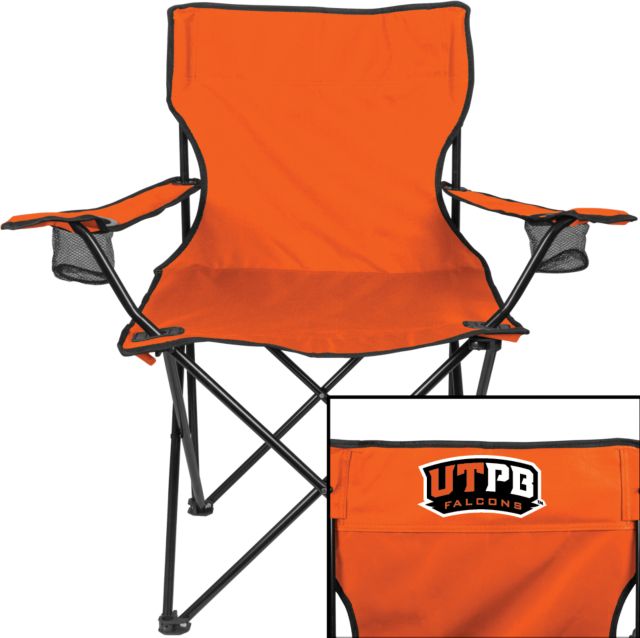 UT Permian Basin Deluxe Captains Chair UTPB Falcons - ONLINE ONLY