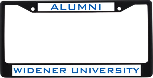 Widener Alumni Metal License Plate Frame in Alumni - ONLINE ONLY