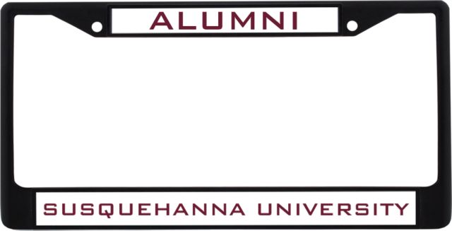 Susquehanna Alumni Metal License Plate Frame in Alumni - ONLINE ONLY