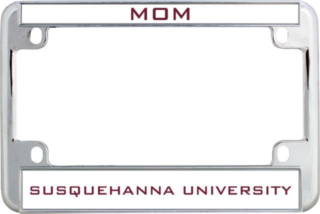 Susquehanna Metal Motorcycle License Plate Frame in Mom - ONLINE ONLY