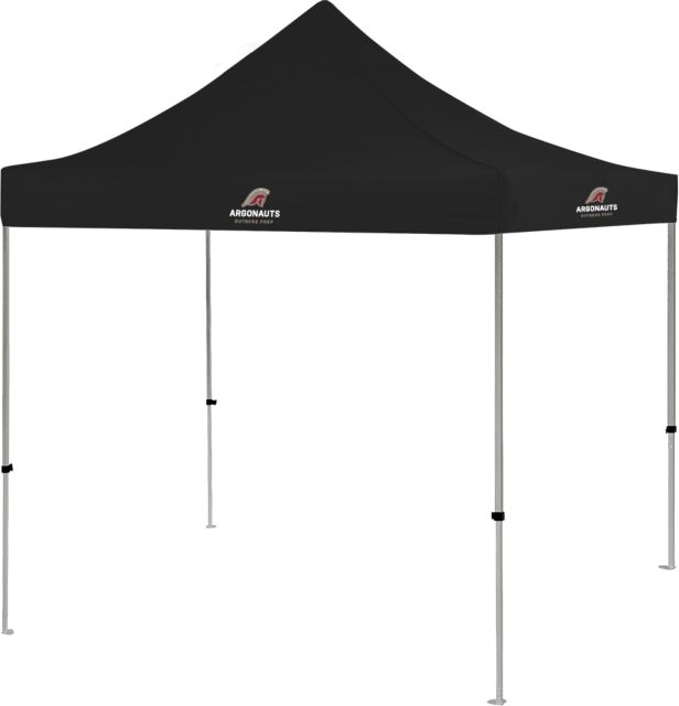 Rutgers Prep 9 ft x 9 ft Tent Rutgers Prep Argonauts with Mascot Stacked - ONLINE ONLY