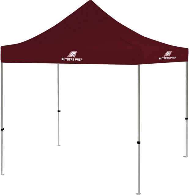 Rutgers Prep 9 ft x 9 ft Tent Argonaut Mascot Rutgers Prep Stacked - ONLINE ONLY
