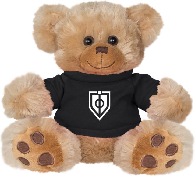 Capitol Technology Plush Big Paw 8 1/2 inch Bear w/Black Shirt Shield - ONLINE ONLY