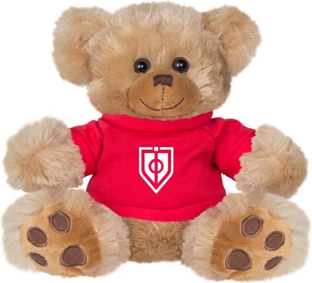 Capitol Technology Plush Big Paw 8 1/2 inch Bear w/Red Shirt Shield - ONLINE ONLY