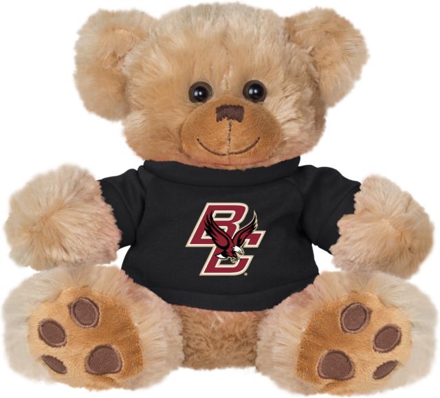 Boston College Plush Big Paw 8 1/2 inch Bear w/Shirt Primary Mark - ONLINE ONLY