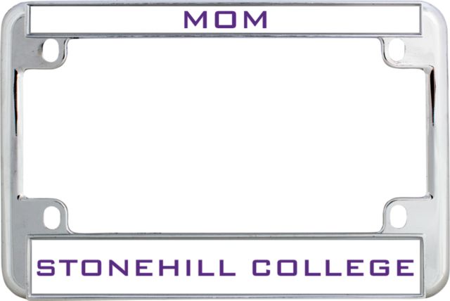Stonehill Metal Motorcycle License Plate Frame in Mom - ONLINE ONLY