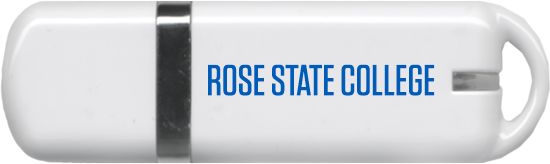 Rose State USB Pen Drive 4G Rose State College Flat - ONLINE ONLY