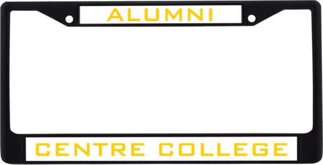 Centre Alumni Metal License Plate Frame in Alumni - ONLINE ONLY