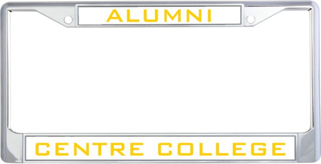 Centre Alumni Metal License Plate Frame in Alumni - ONLINE ONLY