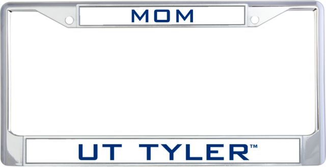 UT Tyler Mom Metal License Plate Frame in UT Tyler - ONLINE ONLY
