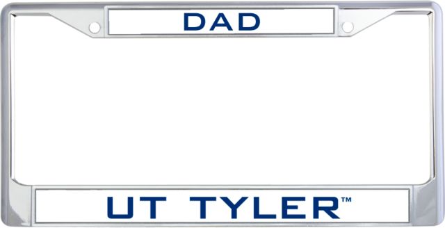 UT Tyler Dad Metal License Plate Frame in UT Tyler - ONLINE ONLY