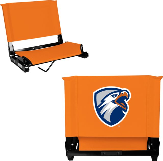 UT Tyler Stadium Chair Orange Swoop Shield - ONLINE ONLY