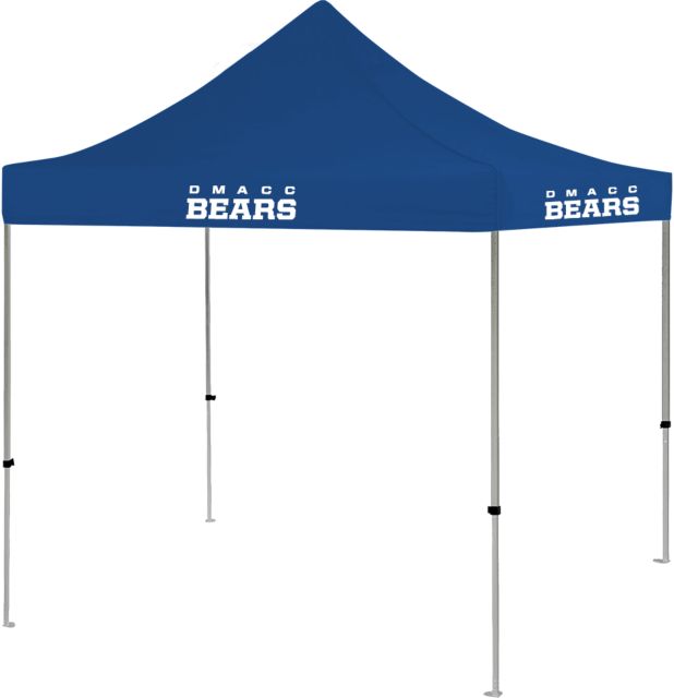 Des Moines 9 ft x 9 ft Tent DMACC Bears Wordmark - ONLINE ONLY