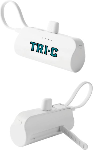 Cuyahoga CC Sidekick 4500 mAh Power Bank Tri-C Wordmark - ONLINE ONLY