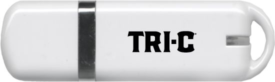 Cuyahoga CC USB Pen Drive 4G Tri-C Wordmark - ONLINE ONLY