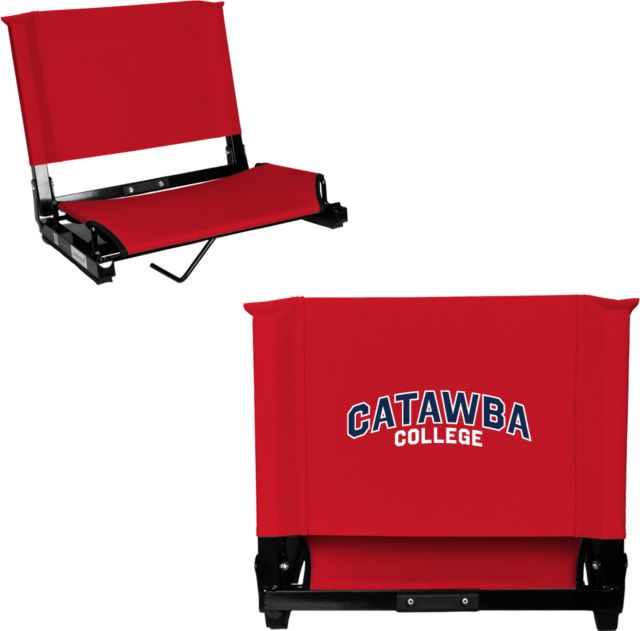 Catawba Stadium Chair Red Catawba College Primary Mark - ONLINE ONLY