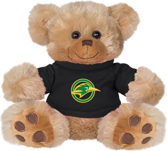 Crafton Hills Plush Big Paw 8 1/2 inch Bear w/Shirt Crafton Hills College Roadrunner Head in Circle - ONLINE ONLY