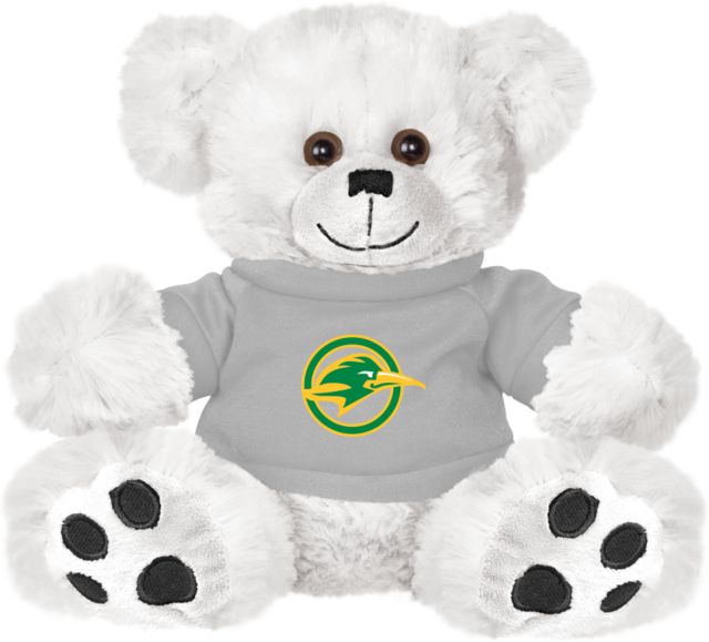 Crafton Hills Plush Big Paw 8 1/2 inch Bear w/Shirt Crafton Hills College Roadrunner Head in Circle - ONLINE ONLY