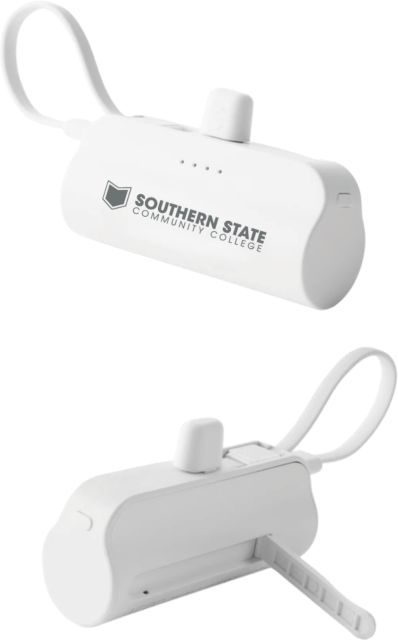 Southern State Sidekick 4500 mAh Power Bank Sothern State Community College Primary Mark - ONLINE ONLY