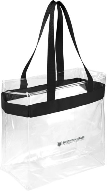 Southern State Game Day Clear Stadium Tote Sothern State Community College Primary Mark - ONLINE ONLY