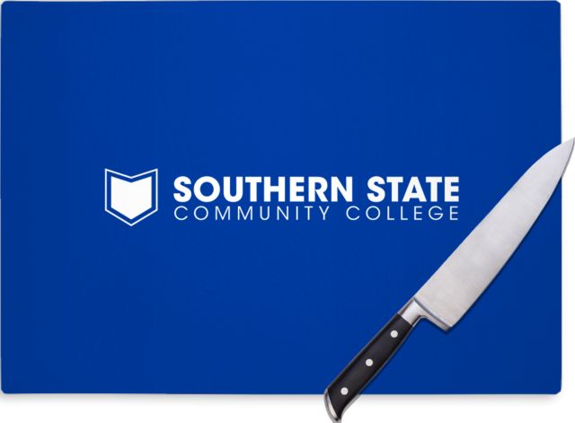 Southern State Cutting Board Sothern State Community College Primary Mark - ONLINE ONLY
