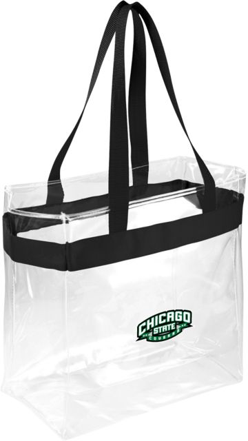 Chicago State Game Day Clear Stadium Tote Chicago State Cougars - ONLINE ONLY