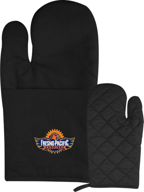 Fresno Pacific Quilted Canvas Oven Mitt Official Logo - ONLINE ONLY