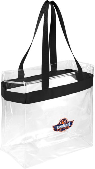 Fresno Pacific Game Day Clear Stadium Tote Official Logo - ONLINE ONLY