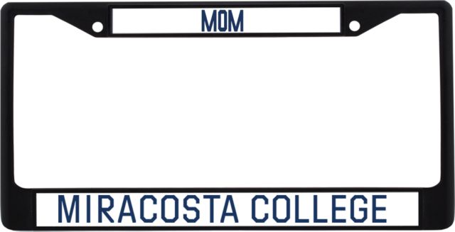 MiraCosta Mom Metal License Plate Frame in License Plate - ONLINE ONLY