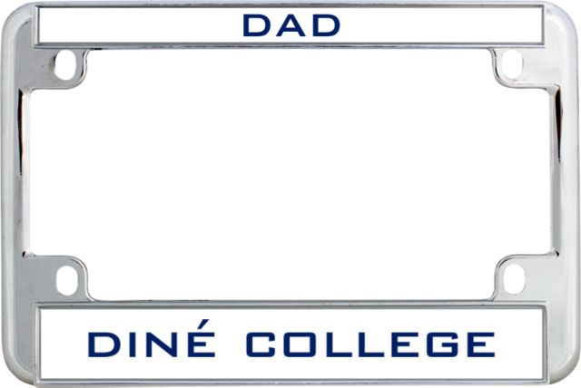 Dine Metal Motorcycle License Plate Frame in Dad - ONLINE ONLY
