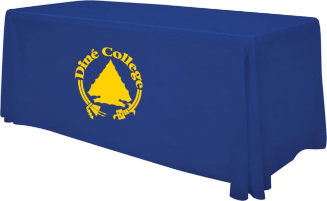 Dine College 6 foot Table Throw Arrow Logo - ONLINE ONLY