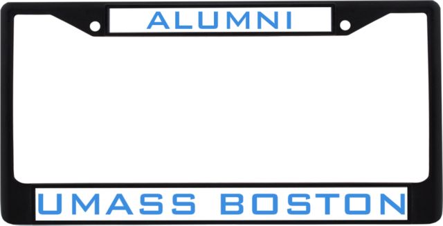 UMass Boston Alumni Metal License Plate Frame in Alumni - ONLINE ONLY