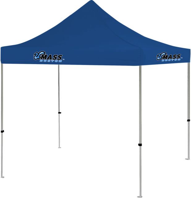 UMass Boston 9 ft x 9 ft Tent UMass Boston Horizontal - ONLINE ONLY