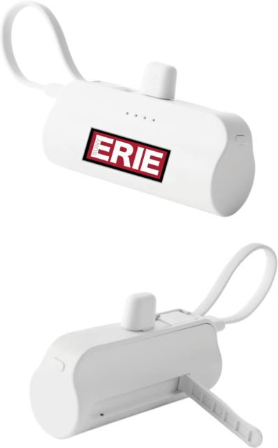 Erie CC Sidekick 4500 mAh Power Bank SUNY Erie Wordmark - ONLINE ONLY