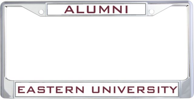 Eastern Alumni Metal License Plate Frame in Alumni - ONLINE ONLY