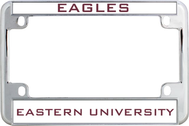 Eastern Metal Motorcycle License Plate Frame in Mascot - ONLINE ONLY