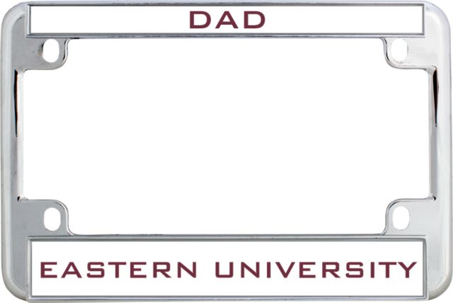 Eastern Metal Motorcycle License Plate Frame in Dad - ONLINE ONLY