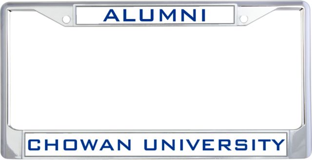 Chowan Alumni Metal License Plate Frame in Alumni - ONLINE ONLY