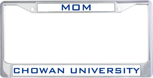 Chowan Mom Metal License Plate Frame in Mom - ONLINE ONLY