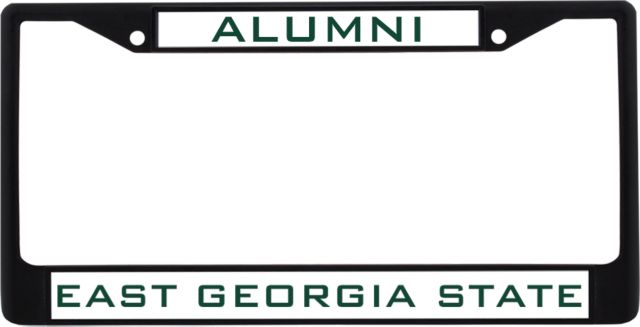 East Georgia State Alumni Metal License Plate Frame in Alumni - ONLINE ONLY