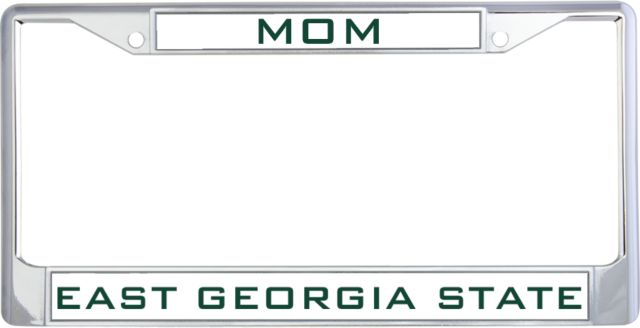 East Georgia State Mom Metal License Plate Frame in Mom - ONLINE ONLY