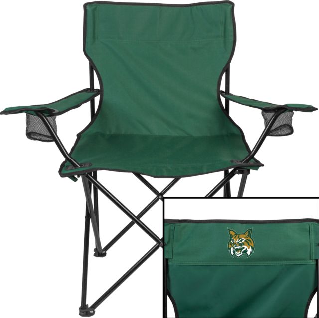 East Georgia State Deluxe Captains Chair Bobcat Head - ONLINE ONLY