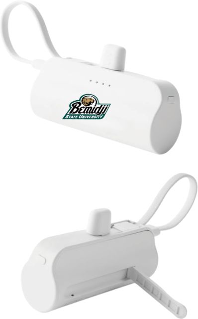 Bemidji State Sidekick 4500 mAh Power Bank Bemidji State University Script - ONLINE ONLY