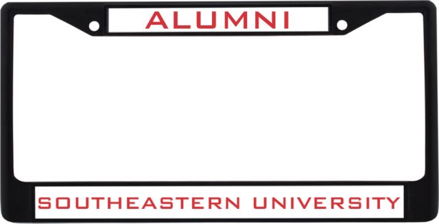 Southeastern Alumni Metal License Plate Frame in Alumni - ONLINE ONLY