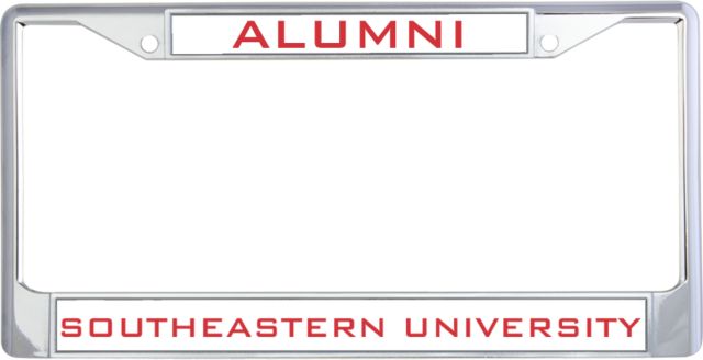 Southeastern Alumni Metal License Plate Frame in Alumni - ONLINE ONLY