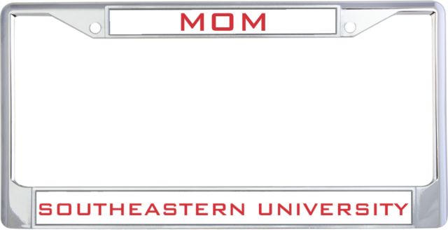 Southeastern Mom Metal License Plate Frame in Mom - ONLINE ONLY