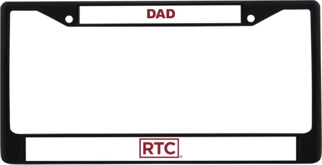 Renton Dad Metal License Plate Frame in RTC - ONLINE ONLY