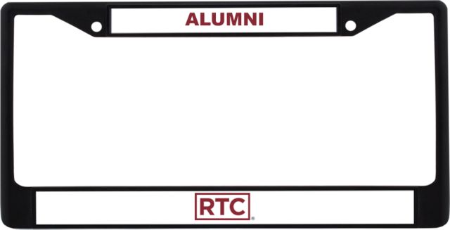Renton Alumni Metal License Plate Frame in RTC - ONLINE ONLY
